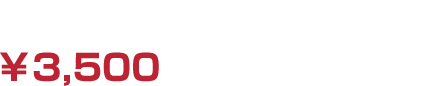 TOUR Tシャツ（BLACK）　￥3,500